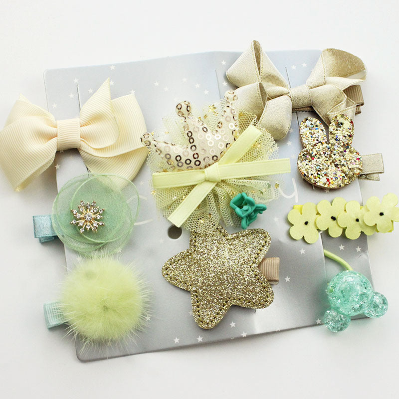 Baby baby headwear set Christmas gift box