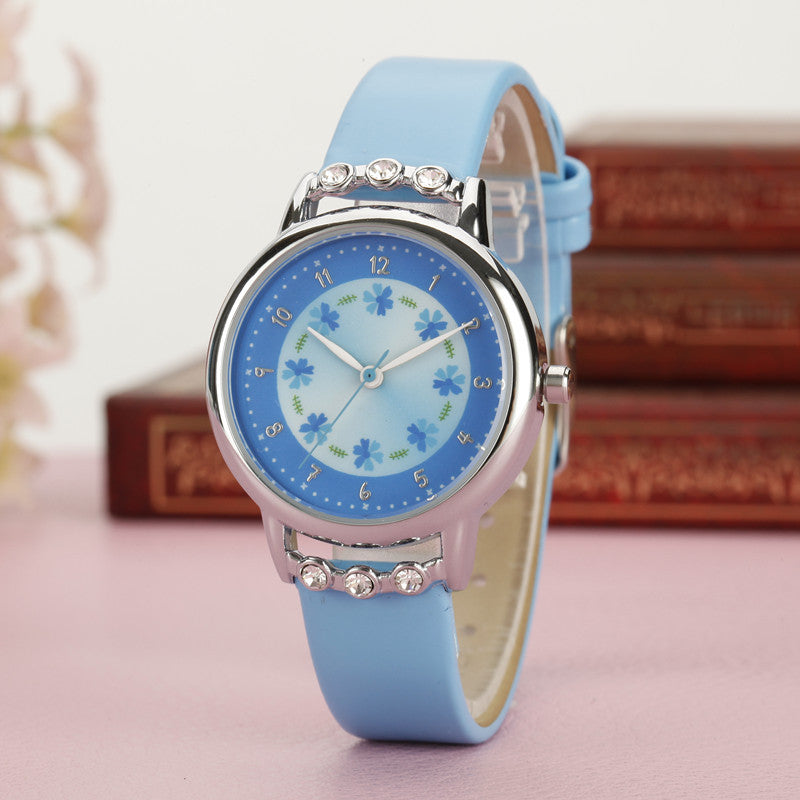 girl waterproof  quartz watch