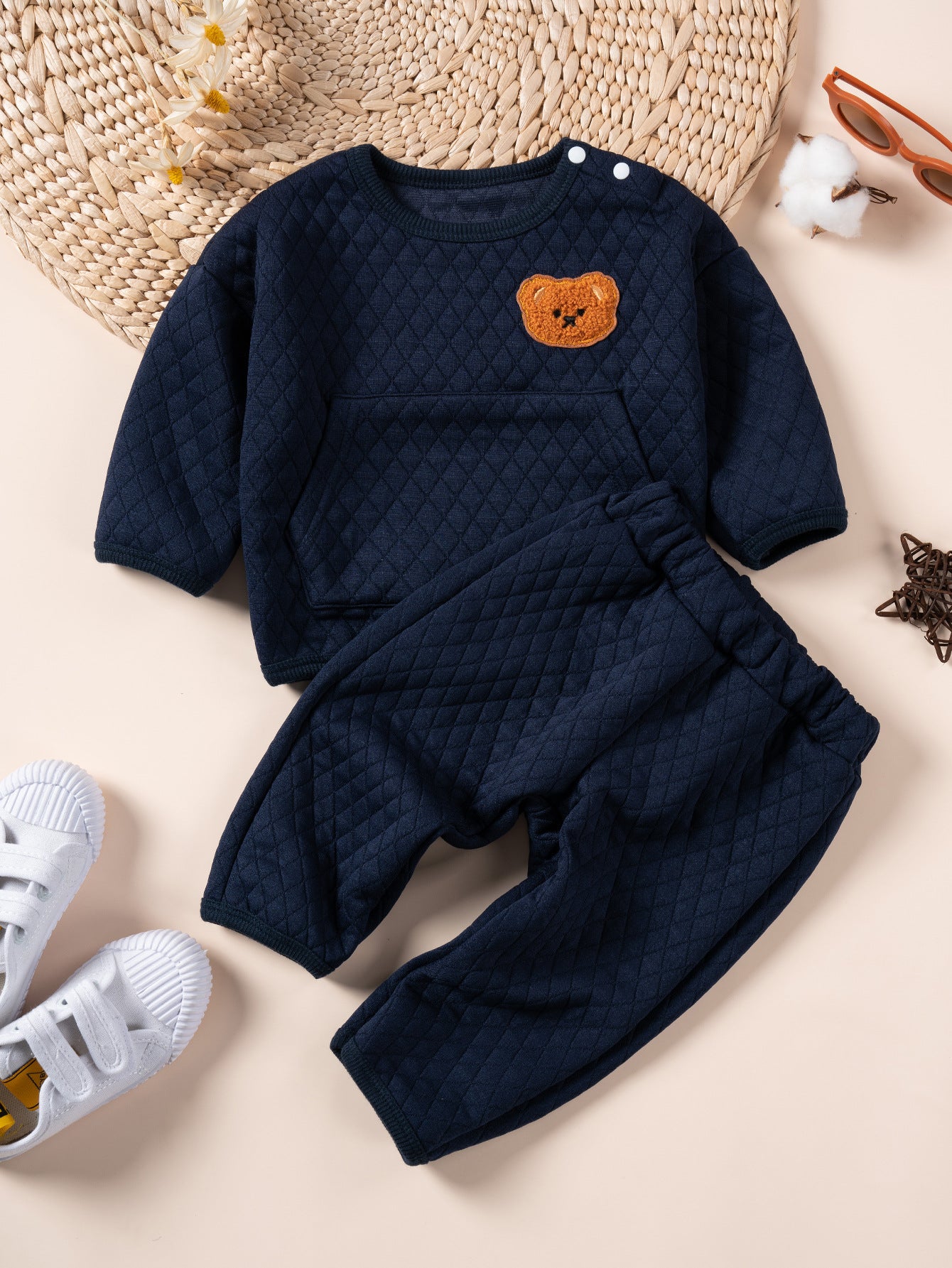 Warm Suit Baby Girl Clothes Thicken Warm