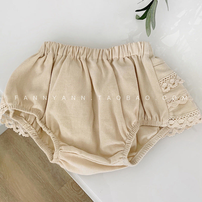 Baby Girl Baby Sleeveless Lace Skirt