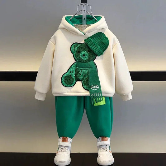 Boys' Suit Fashionable Clothing Spring And Autumn Sports Sweater