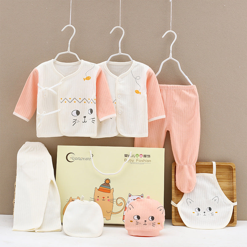 Cotton Baby Clothes Gift Box Set