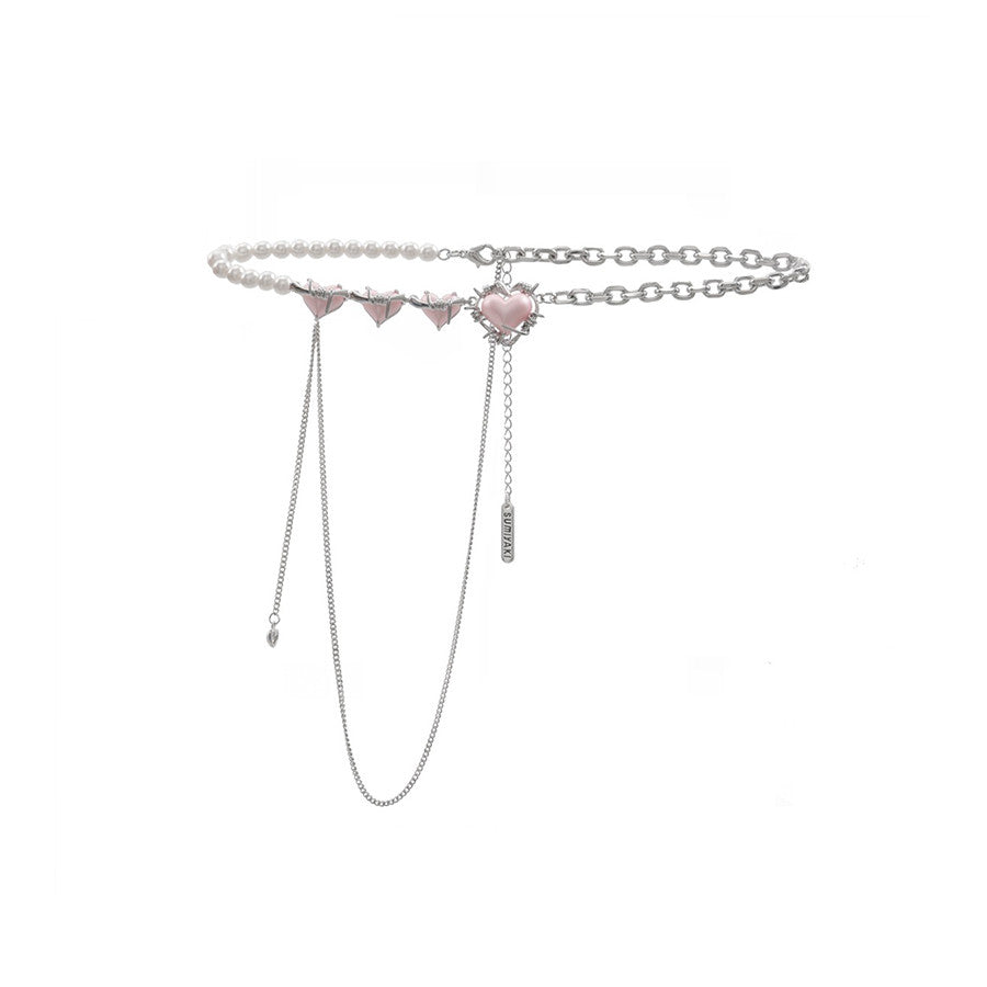 Women's Fashion Simple Love Pendant Necklace
