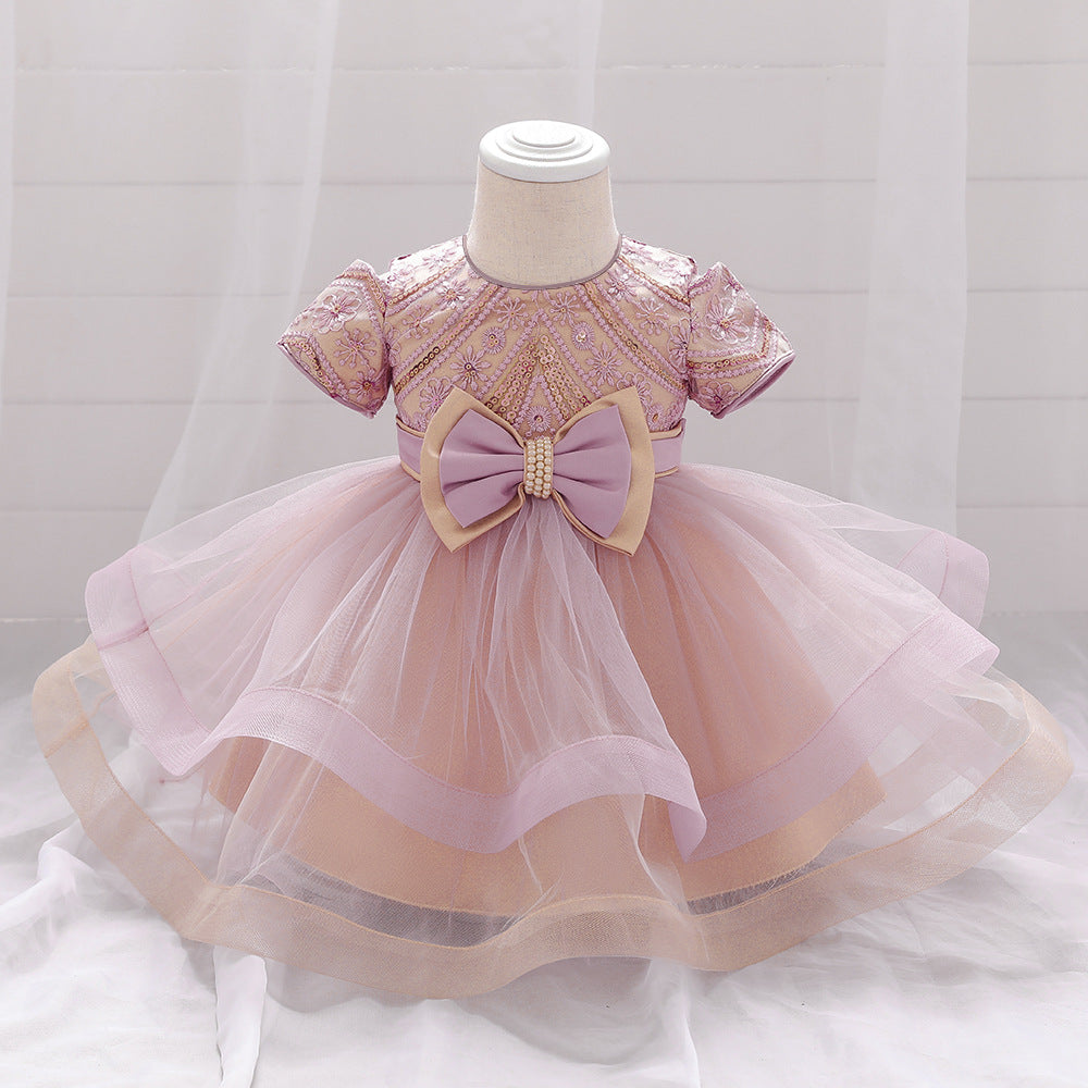 Baby Full Moon Dress Dress Girl Princess Dress Baby