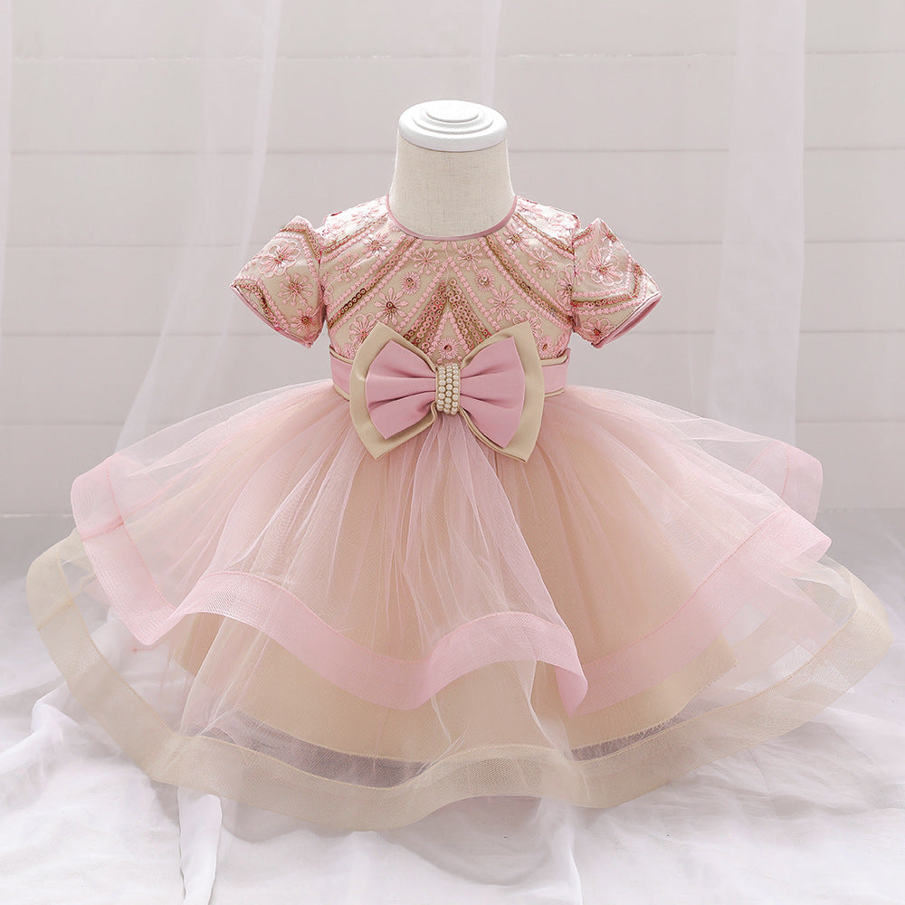 Baby Full Moon Dress Dress Girl Princess Dress Baby